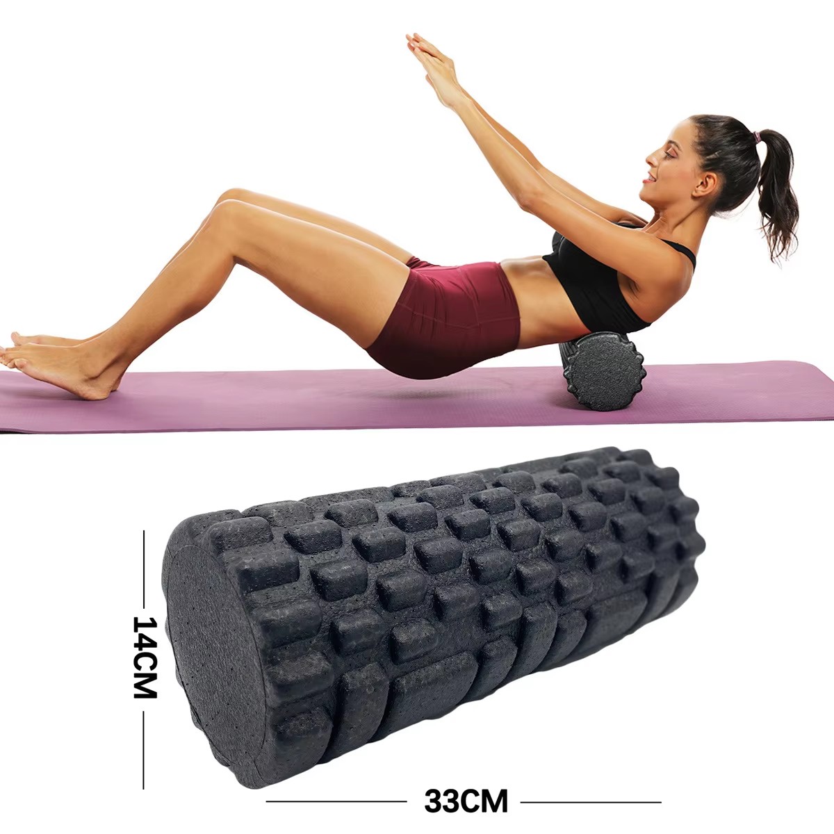30/33 ซม.ฟิตเนสโฟม Roller ลูกก - Spa And Wellness บทวิจารณ์และราคา