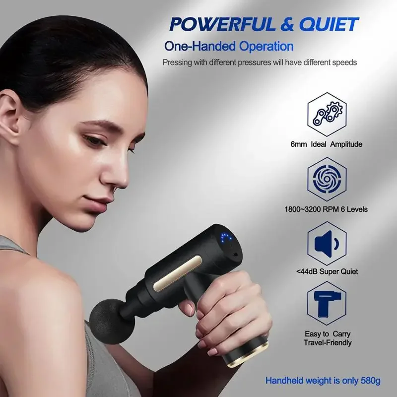 2024 แบบพกพา fascia ปืนกลับคอข - Spa And Wellness บทวิจารณ์และราคา