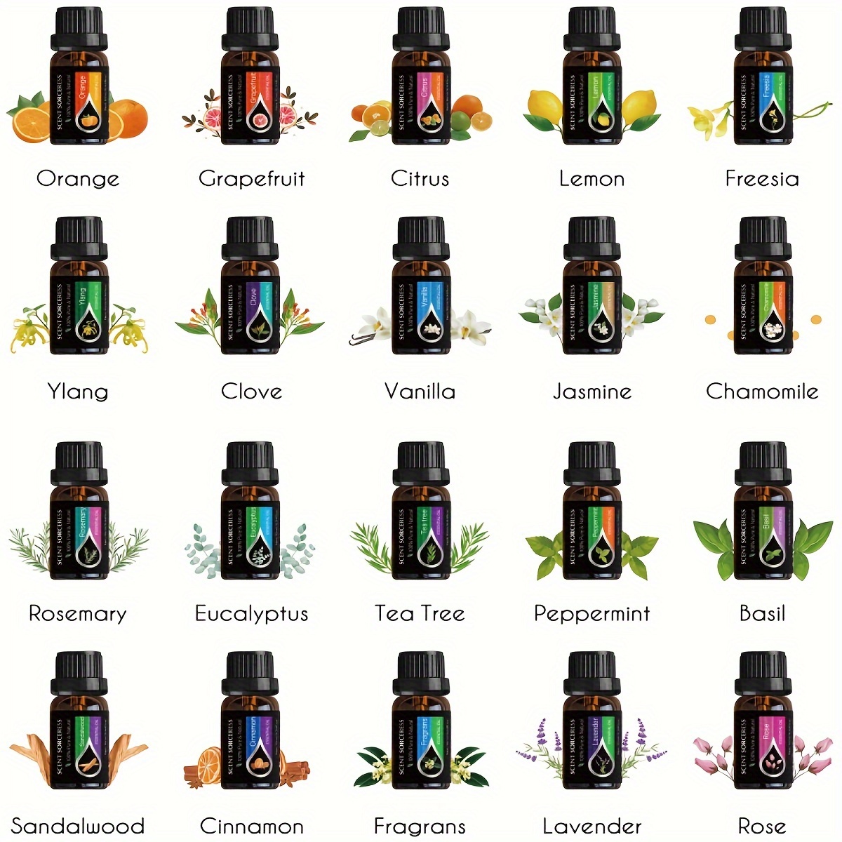 ชุดน้ำมันหอมระเหยคลาสสิกสีดำ 2 - Spa And Wellness บทวิจารณ์และราคา