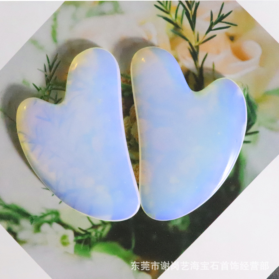 Opalite นวด Gua Sha เครื่องมือ - Spa And Wellness บทวิจารณ์และราคา